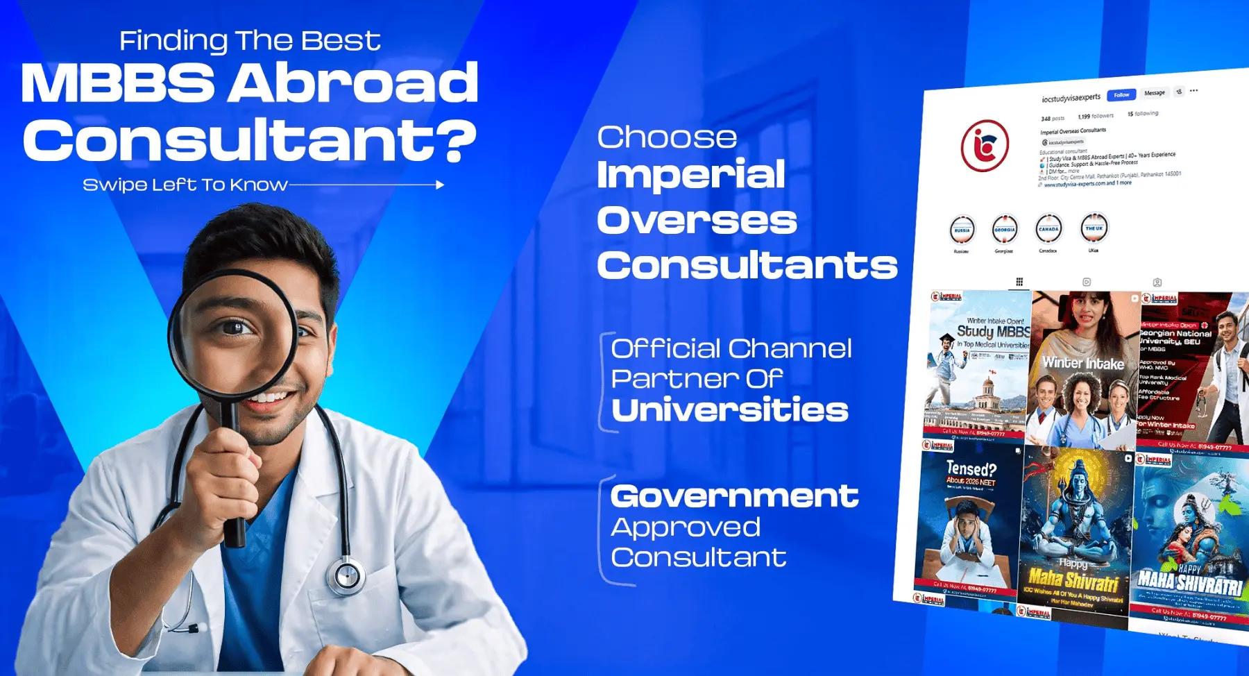 About Imperial Overseas Consultants – Your Trusted MBBS Abroad Partner