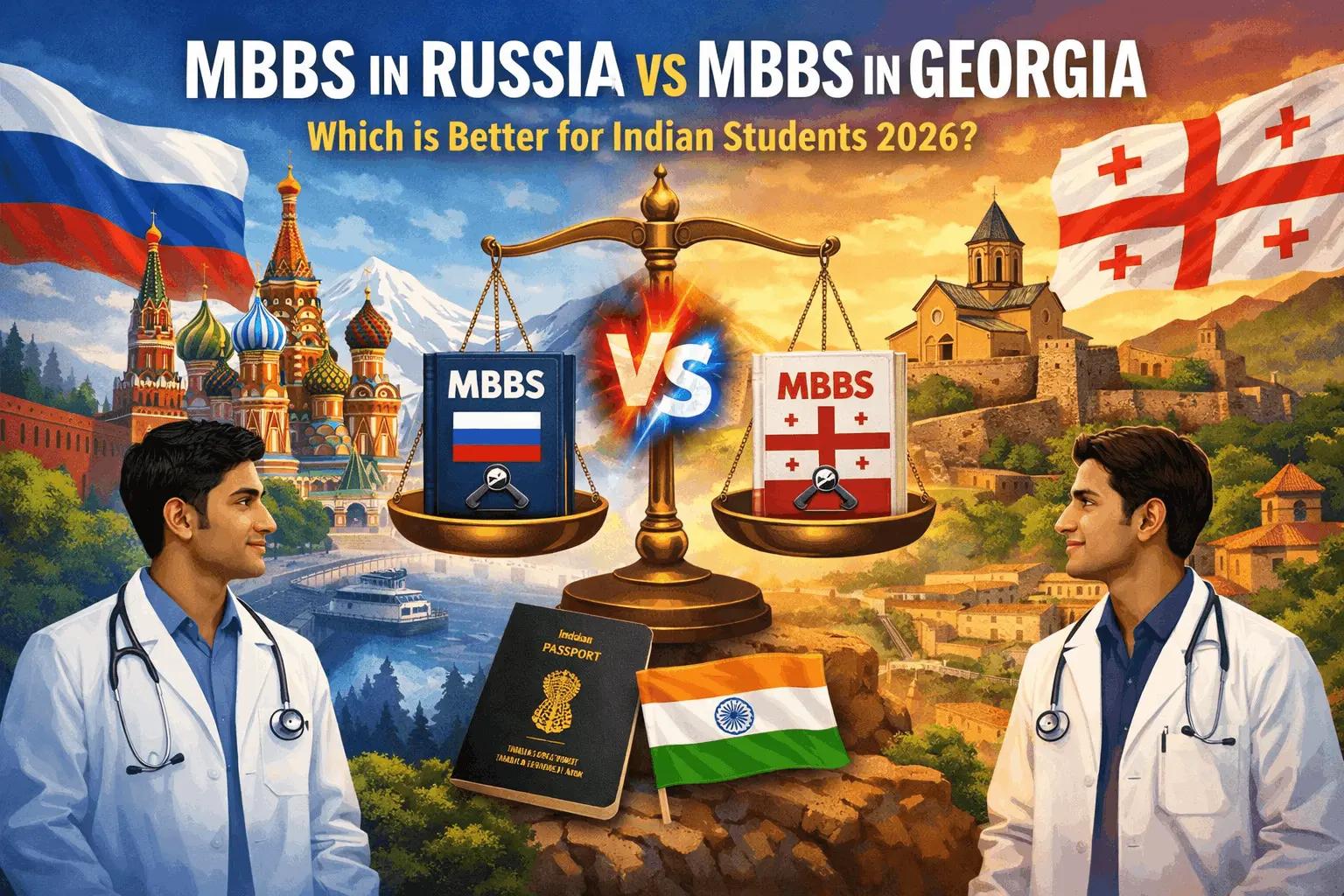 MBBS in Russia vs MBBS in Georgia: Which is Better for Indian Students in 2026?