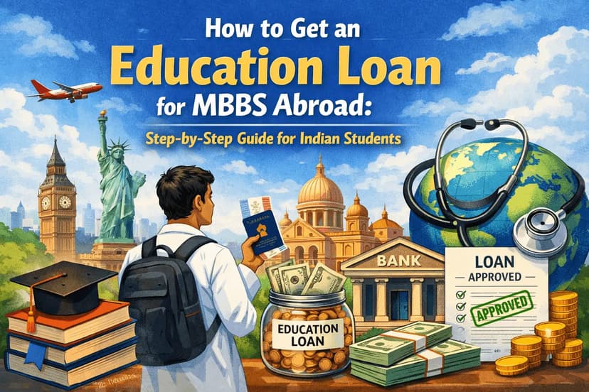 How to Get an Education Loan for MBBS Abroad: Step-by-Step Guide for Indian Students