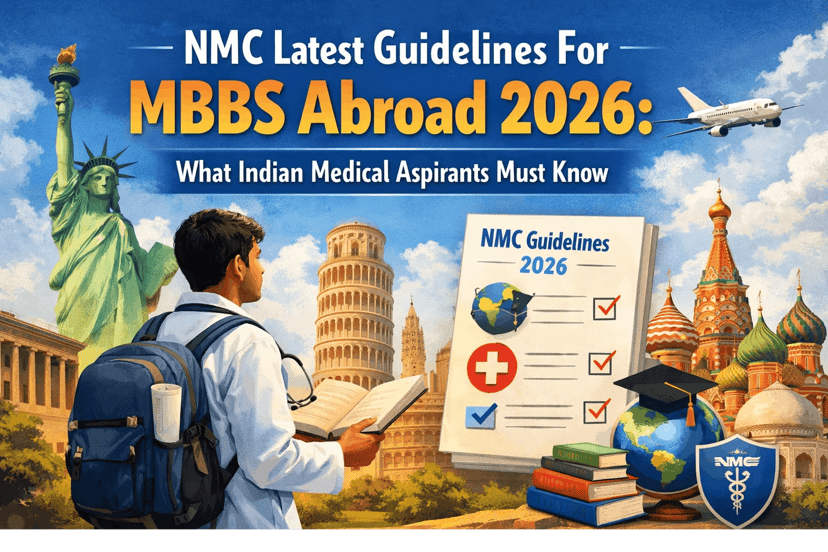NMC Latest Guidelines for MBBS Abroad 2026: What Indian Medical Aspirants Must Know