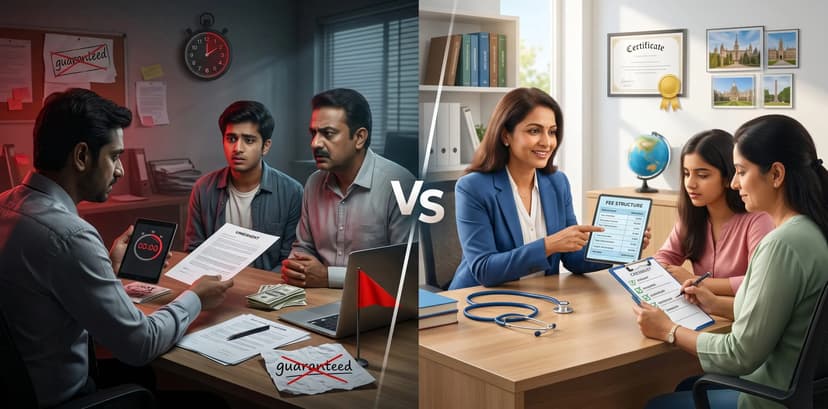 How to Identify a Genuine MBBS Abroad Consultant in Punjab – Red Flags & Checklist 2026